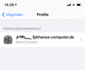 kerio connect webmail iphone